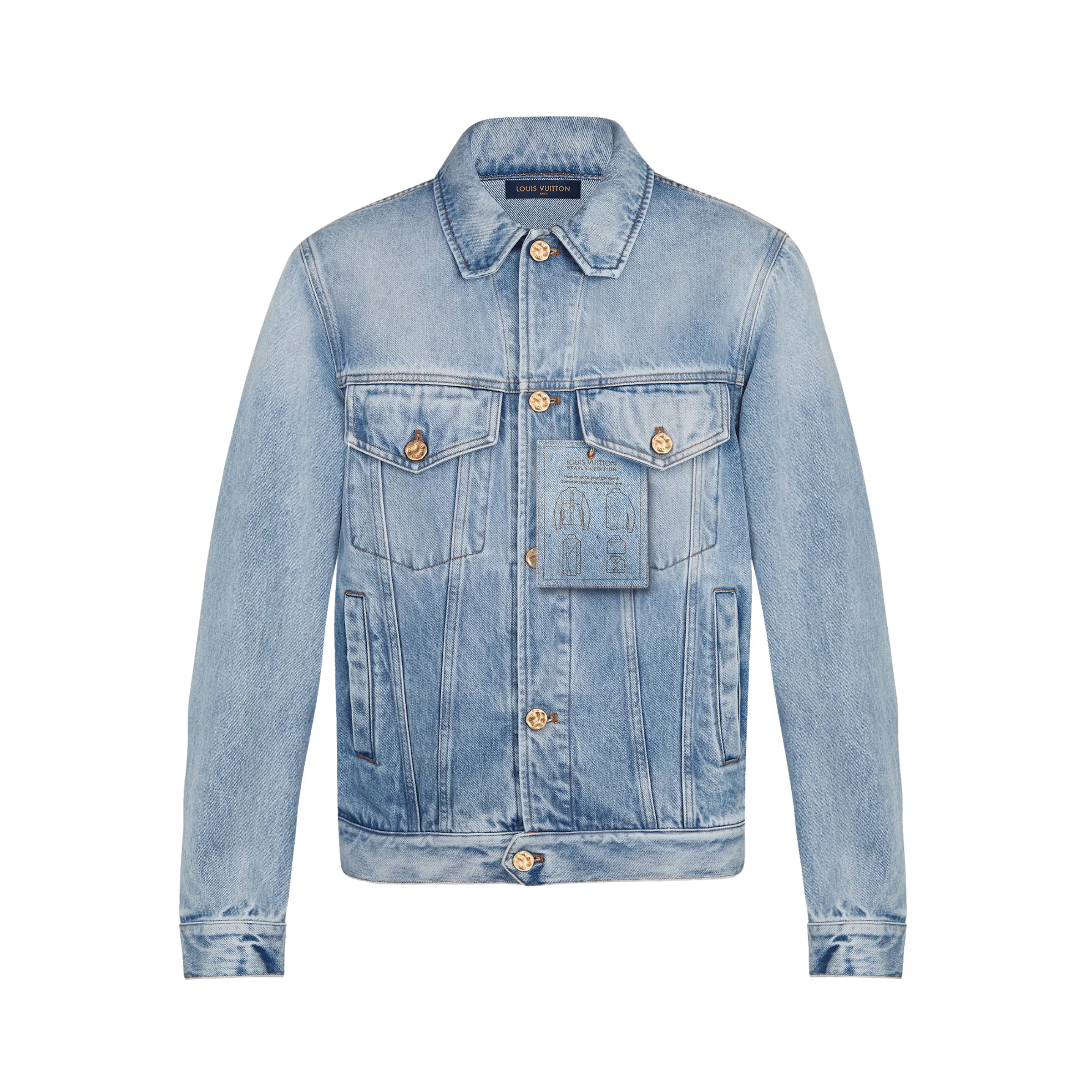 Copie de louis-vuitton-veste-en-denim-dna-prêt-à-porter--HHA41WLVP65L_PM2_Front view